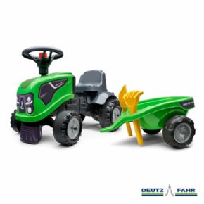 TRACTOR CORREPASILLOS DEUTZ CON REMOLQUE FALK 