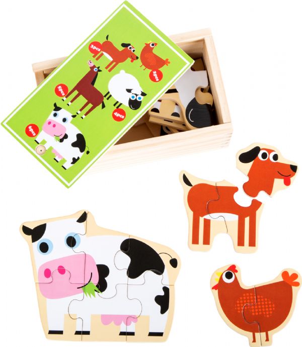 Animal puzzles sales de madera