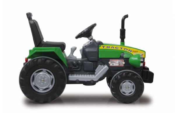 Montaje tractor amarillo 🚜 12V para niños, de batería y con mando RC 