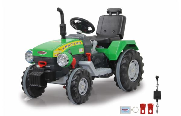 🚜 Tractor eléctrico 😍 ✓Batería 12v ✓Para niños de 3 años a 8