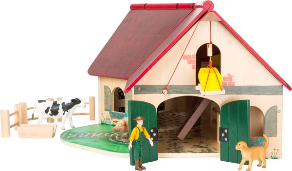 Granja de sales madera para niños