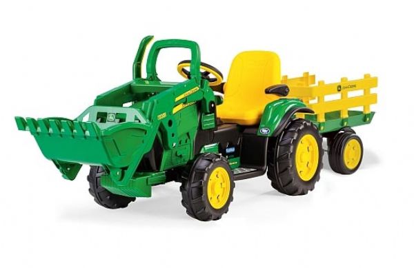 tractor con remolque juguete