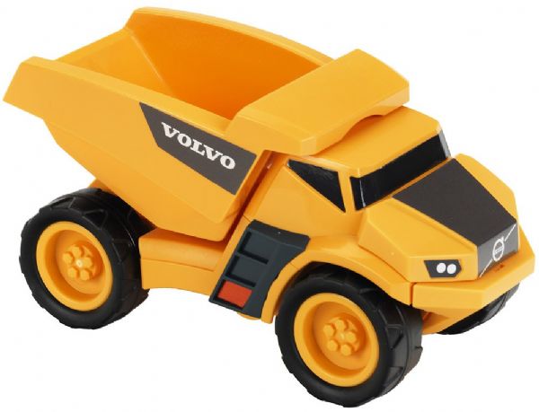 CAMION CON VOLQUETE de juguete