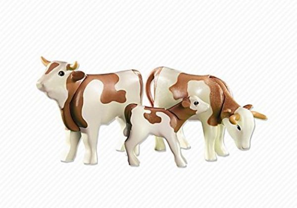 VACAS CON TERNEROS PLAYMOBIL COUNTRY de juguete