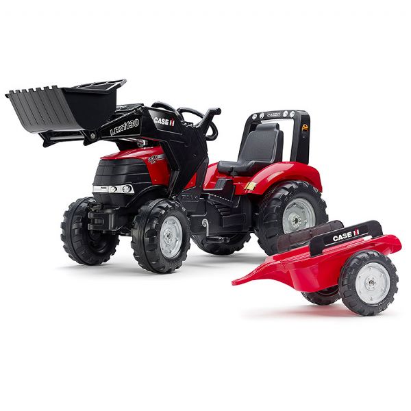 TRACTOR DE PEDALES CASE PUMA 240CVX CON PALA Y REMOLQUE