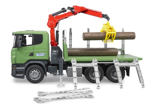 CAMION DE MADERA SCANIA R-SERIE de juguete