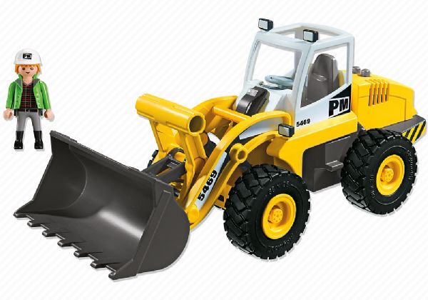 CARGADORA FRONTAL PLAYMOBIL