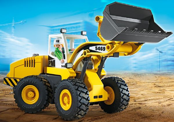 CARGADORA FRONTAL PLAYMOBIL