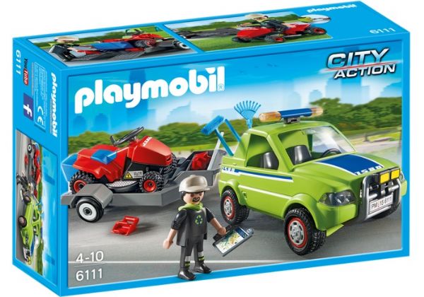 PAISAJISTA CORTACSPED PLAYMOBIL