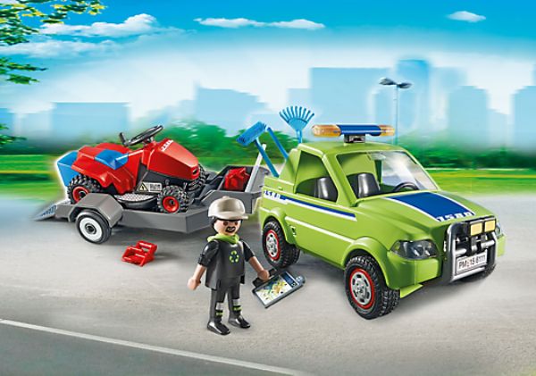 PAISAJISTA CORTACSPED PLAYMOBIL