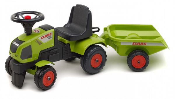 TRACTOR CORREPASILLOS CLAAS AXOS REMOLQUE de juguete