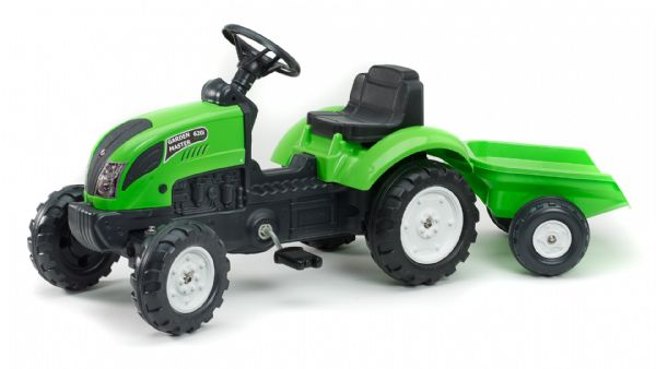 Tractor a hotsell pedales con remolque
