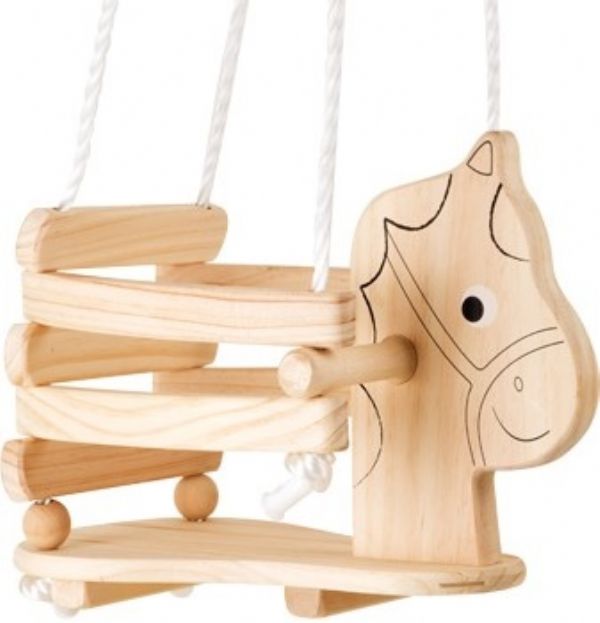 Columpios de madera para niños pequeños online