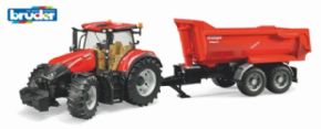 TRACTOR CASE OPTUM 300CVX CON REMOLQUE KRAMPE 