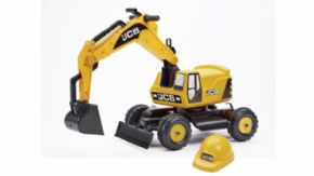 EXCAVADORA JCB CON CASCO