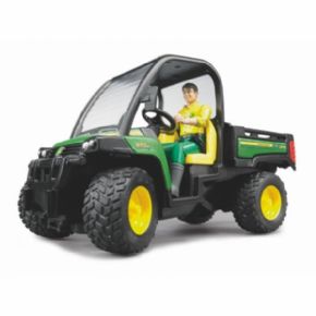 QUAD BUGGY DE JUGUETE  JOHN DEERE GATOR XUV CON CONDUCTOR