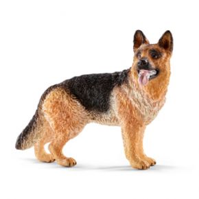 PERRO PASTOR ALEMN DE JUGUETE
