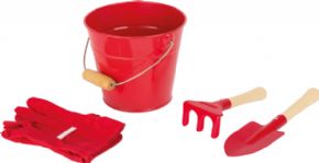 HERRAMIENTAS PARA JARDIN + CUBO