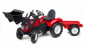 TRACTOR DE PEDALES CON PALA Y REMOLQUE GARDEN 920I