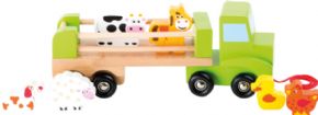 CAMION DE MADERA TRANSPORTE ANIMALES 