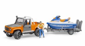 TODO TERRENO LAND ROVER DEFENDER CON MOTO ACUATICA 
