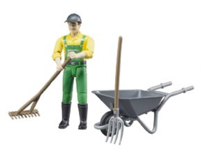 SET DE OPERARIO DE JARDINERIA - BRUDER - 