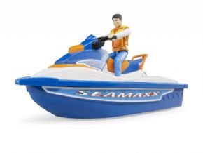 MOTO ACUTICA CON PILOTO - BRUDER - 
