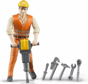 FIGURA DE JUGUETE OBRERO 