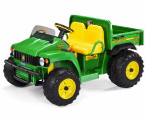 BUGGY  ELECTRICO A BATERIA JOHN DEERE BIPLAZA - PEG PEREGO -