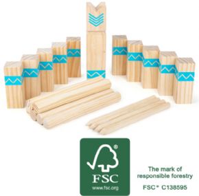 JUEGO VIKINGO KUBB GIGANTE 