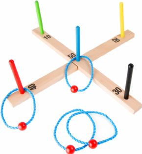 JUEGO DE LANZAMIENTO PARA JARDIN 