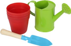 SET DE HERRAMIENTAS PARA PLANTAR CON REGADERA 