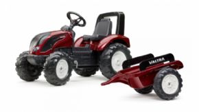TRACTOR DE PEDALES VALTRA S4 CON REMOLQUE