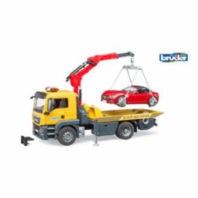 CAMION MANN CON  COCHE REMOLCADO