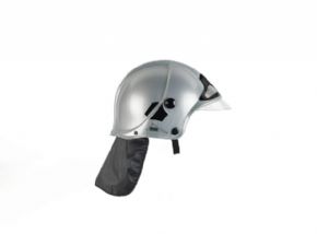 CASCO DE BOMBEROS GRIS PARA NIOS