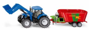 TRACTOR NEW HOLLAND CON MEZCLADORA SIKU