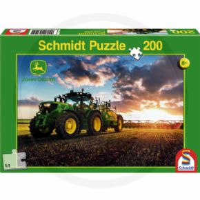 PUZZLE TRACTOR JD + DEPOSITO DE ESTIERCOL