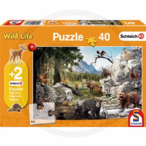 PUZZLE ANIMALES DEL BOSQUE