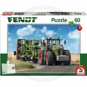 PUZZLE DE TRACTOR FENDT + CULTIVADOR AMAZONE
