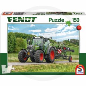 PUZZLE DE TRACTOR FENDT + HENIFICADORA