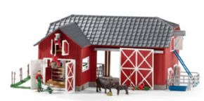 GRANJA SCHLEICH CON BLACK ANGUS 