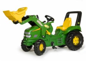 TRACTOR DE PEDALES JOHN DEERE ROLLY TOYS