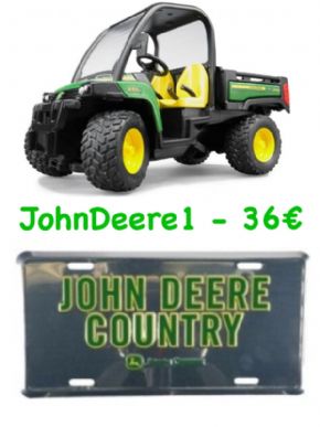 PACK QUAD  JOHN DEERE + CHAPA