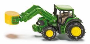 TRACTOR JOHN DEERE CON PALA Y GANCHO
