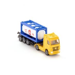 CAMION CON TANQUE CONTENEDOR SIKU