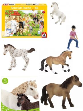 los caballos de juguete