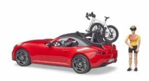 COCHE DEPORTIVO CON BICICLETA BRUDER