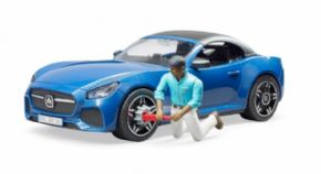 COCHE DEPORTIVO CON CONDUCTOR BRUDER