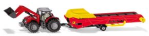 TRACTOR MF CON CINTA TRANSPORTADORA SIKU