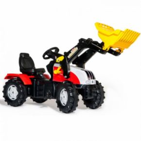 TRACTOR DE PEDALES CON PALA STEYR